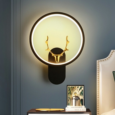 Modern Creative Metal Led Wall Sconce Decorated in Bedside Corridor and Stair