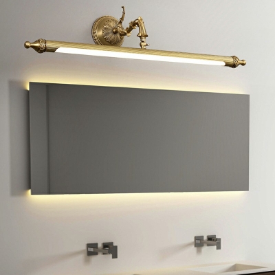 Postmodern Led Vanity Light Fixtures Linear Vanity Wall Light Fixtures for Bathroom
