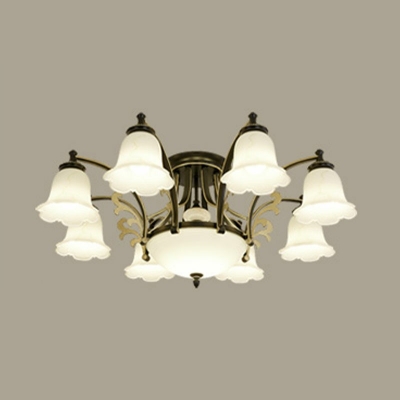 Creative American Retro Ceiling Light 9 Lights for Hallway and Bedroom