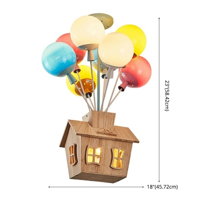 Creative Balloon Shape Ceiling Light Popular Online for Children's Bedroom