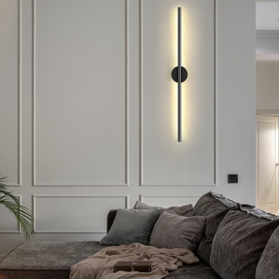 Modern Minimalist Line LED Wall Light for Hotel Bedroom and Corridor