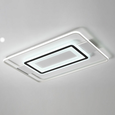 Modern Minimalist Metal Acrylic Led Ceiling Light for Hallway Kitchen and Bedroom