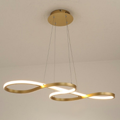 Modern Suspension Pendant Light Linear Pendant Light Fixtures for Dining Room Living Room