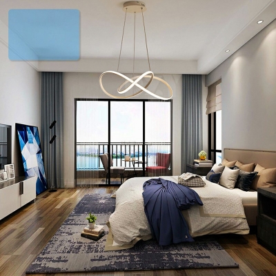 Modern Suspension Pendant Light Pendant Chandelier for Living Room Bedroom