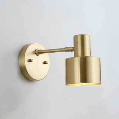 Nordic Style LED Wall Sconce Modern and Simple Metal Wall Light for Bedside