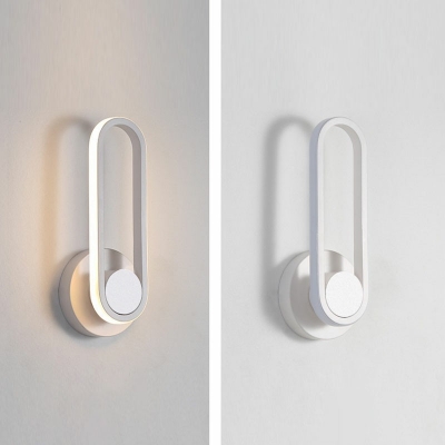 Nordic Style Warm Wall Lamp Rotatable Light for Corridor Bedside Corridor