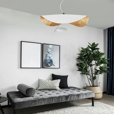 Postmodern Style Down Lighting Metal Hanging Light Fixtures for Bedroom Dining Room