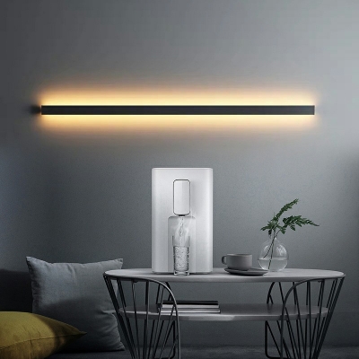 Modern Wall Mounted Lamp Line Shape Wall Lighting Fixtures for Bedroom Living Room