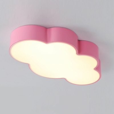 Creative Warm Cartoon Decorative Ceiling Mount Lamp for Children's Bedroom