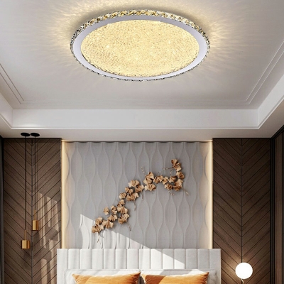 Modern Style Flush Mount Light Fixture Crystal Flush Mount Lighting Fixtures for Living Room Bedroom