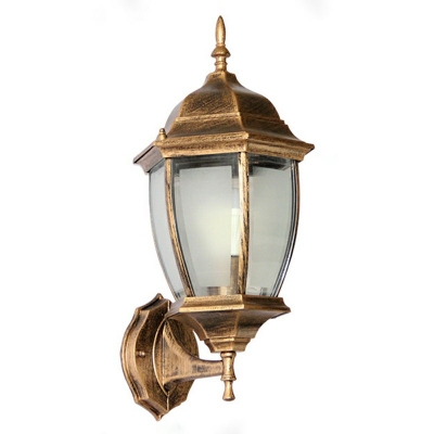 Cage Wall Sconce Industrial Vintage 1 Lights Metal Exterior Wall Mounted Light Fixtures