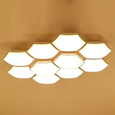 Contemporary Ceiling Lamp Flush Mount Ceiling Light Fixtures for Meeting Room
