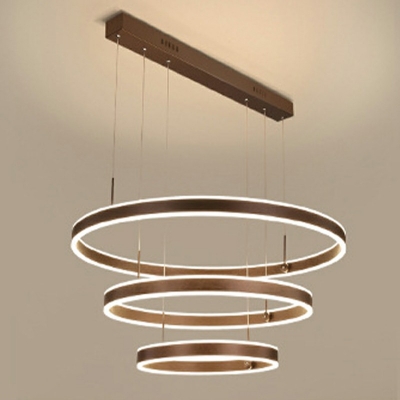 Contemporary Hanging Lights Multi-layer Pendant Light Fixtures for Living Room