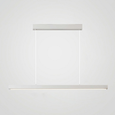 Contemporary Minimalism Island Light Fixture Metal Geometric Chandelier
