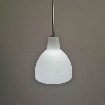 Modern and Simple Pendant Light Nordic Style Glass LED Hanging Light for Bedside Dinning Room