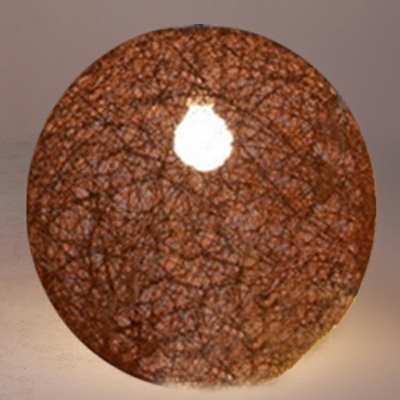 Rattan Pendant Light Globe Modern Basic 1 Light Minimalist Ceiling Light Fixtures