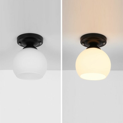 Simple Retro Country Style Ceiling Light for Corridor Hallway and Bedroom