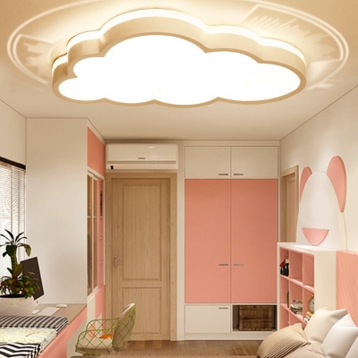 Creative Cloud Shape Decorative Ceiling Lamp for Children's Room and Bedroom