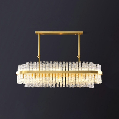 Modern Style Billiard Chandelier Crystal Hanging Ceiling Light for Living Room Bedroom Dining Table