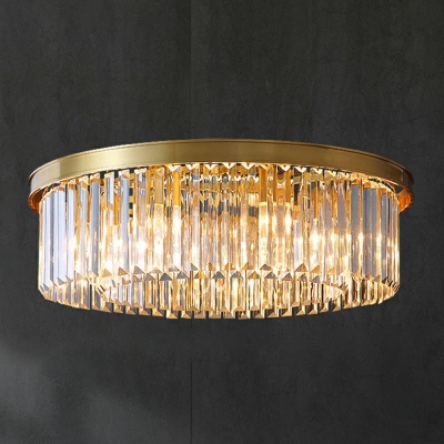 Nordic Style LED Flushmount Light Modern Style Crystal Celling Light for Living Room