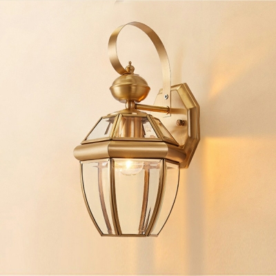 Nordic Style LED Wall Sconce Modern Style Metal Wall Light for Bedside Courtyard