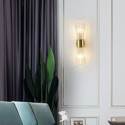 Postmodern Style Wall Sconce Lighting Crystal Wall Mounted Lights for Bedroom Dining Room