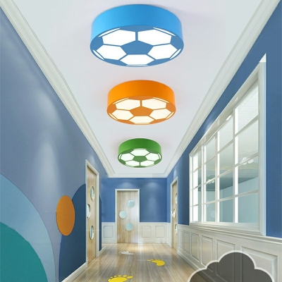 Children's Room Led Flush Light Cartoon Style Flush Ceiling Light Fixture for Bedroom