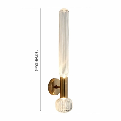 Creative Glass Decorative Wall Sconce for Hallway Bedside and Corridor