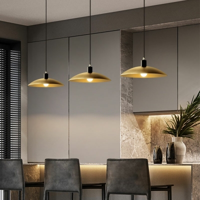 Modern Style LED Pendant Light Nordic Style Platting Metal Hanging Light for Dinning Room