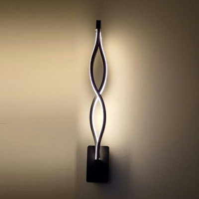 Nordic Style LED Wall Sconce Modern Style Metal Acrylic Wall Light for Stairs