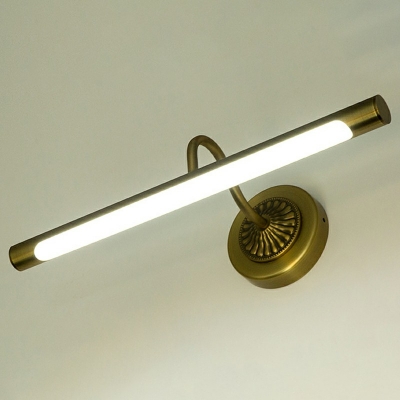 Postmodern Led Vanity Light Strip Linear Wall Mounted Vanity Lights for Bathroom