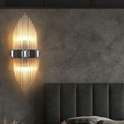 Postmodern Style Wall Mounted Lights Crystal Wall Sconce Lighting for Bedroom Living Room
