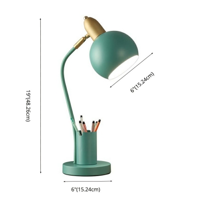 Contemporary Table Light Macaron Color Table Lamp for Children's Room Desk