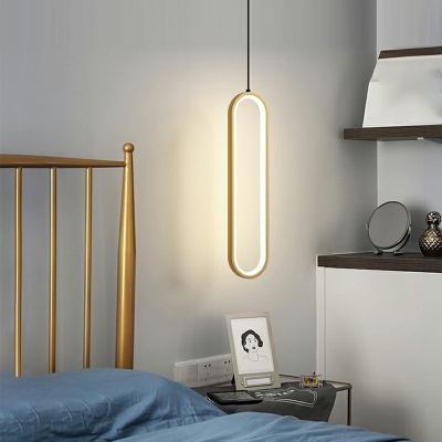 Modern and Simple Wall Sconce Minimalism Style Metal Acrylic LED Wall Light for Bedside