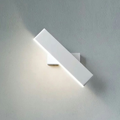 Nordic Style Warm Led Wall Lamp Rotatable Lights for Corridor Bedside Corridor