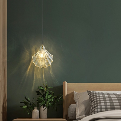 Modern Style LED Pendant Light Nordic Style Minimalism Glass Hanging Light for Bedside Bar
