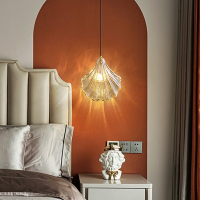 Modern Style LED Pendant Light Nordic Style Minimalism Glass Hanging Light for Bedside Bar