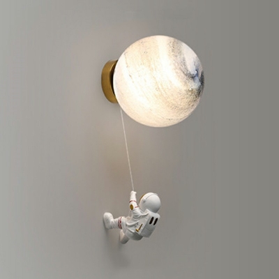 Modern Warm Glass Decorative Wall Sconce for Hallway Corridor and Bedside