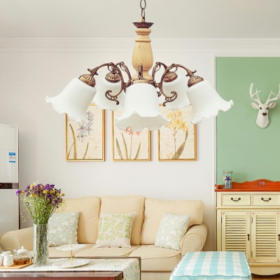 5 Lights Chandelier Lighting Fixtures Modern Elegant Hanging Lamp for Living Room