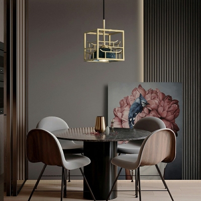 Contemporary Hanging Lamp Kit Down Lighting Pendant for Living Room Bedroom