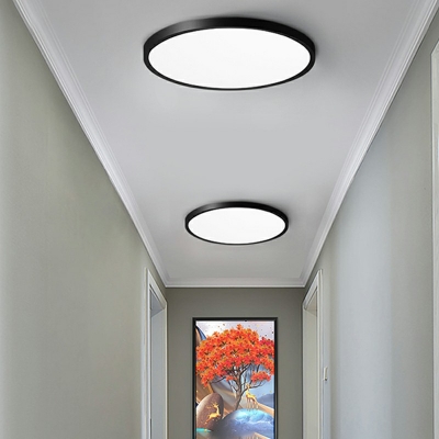 Contemporary Flush Mount Lighting Fixtures Round Flush Mount Ceiling Light