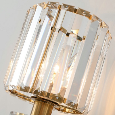 Creative Crystal Wall Sconce Warm Decorative Light for Hotel Corridor and Bedside