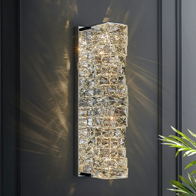 Creative Crystal Warm Decorative Wall Lamp for Corridor Bedroom Bedside and Hallway