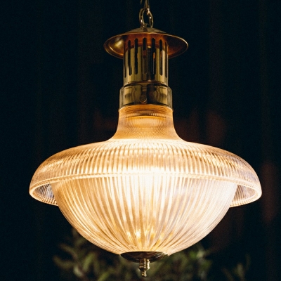 Modern Style LED Pendant Light Nordic Style Metal Glass Hanging Light for Kitchen Dinning Room