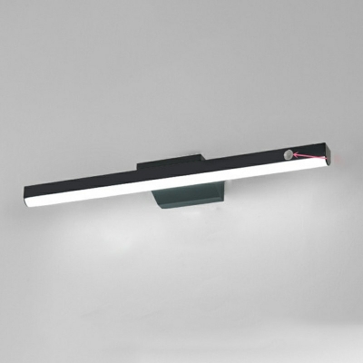 Modern Style LED Vanity Light Nordic Style Metal Acrylic Wall Sconce Light for Bathroom