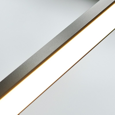 Modern Style LED Vanity Light Nordic Style Adjustable Metal Acrylic Wall Sconce Light for Bathroom