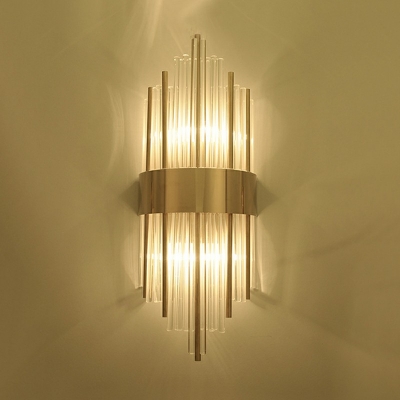 Creative Crystal Warm Decorative Sconce Wall Light for Hallway Corridor and Bedroom Bedside