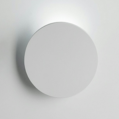 Modern Style LED Wall Sconce Light Nordic Style Metal Circle Wall Light for Bedside