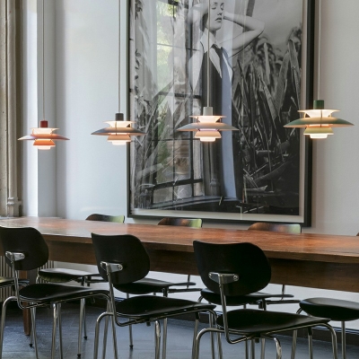 Nordic Style Pendant Lighting Fixtures Modern 1 Light Macaron Dinning Room Drop Pendant