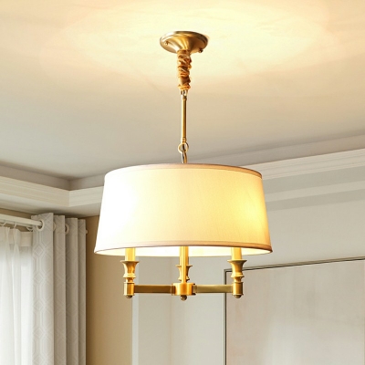 American Style Chandelier 3 Head Ceiling Chandelier for Bar Bedroom Dining Room